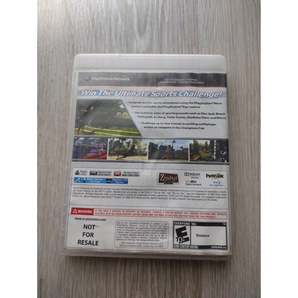 Sports Champions - PS3 - BluRay - Picture 3 of 4